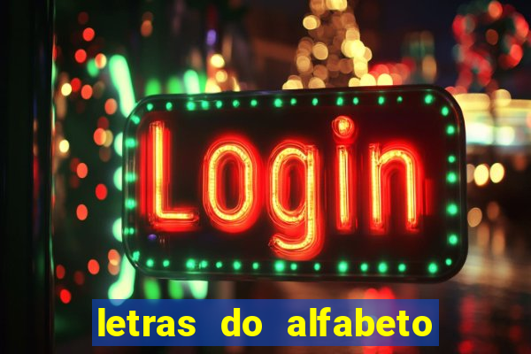 letras do alfabeto personalizadas para imprimir